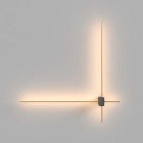 Maytoni C070WL-L12GB3K - LED Fali lámpa PARS LED/12W/230V CRI 90 fekete