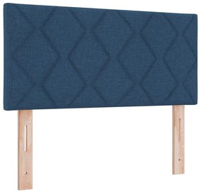 Fejtámla Gyémánt Blokk Design Kék 90 cm Szövet