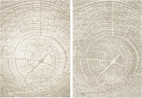 Kültéri Zsinóros Szőnyeg Kétoldalas Teraszra Erkélyre Boho Törzs 140x200 cm