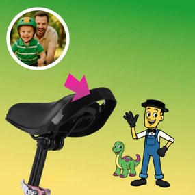 Rennmeister QUIDO gyerek futóbicikli, 3 éves kortól, rózsaszín