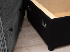 Szürke sarokkanapé SMART COSARO, kétoldalas + 2 párna AJÁNDÉK