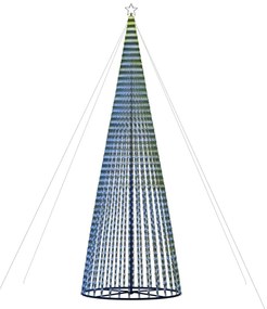 kék LED karácsonyfa 1544 LED 500 cm