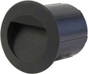 ITALUX ONFL-1253-3K PIANI Kültéri Falba Építhető Lámpa Fekete LED