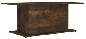 füstös tölgy színű fatermék dohányzóasztal 102x55,5x40 cm