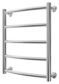 Létras fűtött törölközőtartó CLASSIC 88W/230V 50x43 cm rozsdamentes/fényezett króm