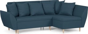 ALEX Kinyitható sarokkanapé Sötétkék