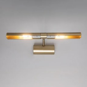 Brilagi - Képvilágító lámpa DANAE 2xE14/40W/230V arany