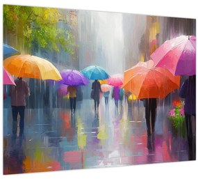 Kép - Esős nap (70x50 cm)
