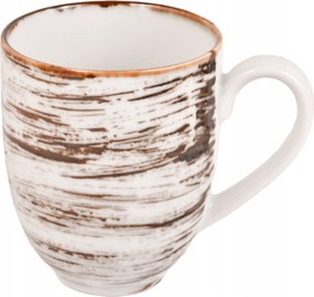 Porcelán bögre 400 ml teás kávéhoz fehér Bogucice Nosztalgia White