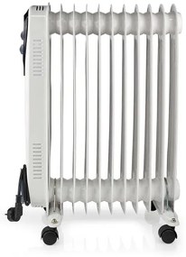 Nedis HTOI30WT11 - Hordozható olajfűtő 11 bordával 1000/1500/2500W/230V