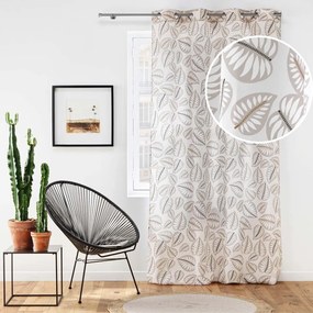 Bézs függöny 140x260 cm Alma – douceur d'intérieur