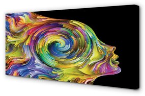 Canvas képek Nő színes kép 100x50 cm