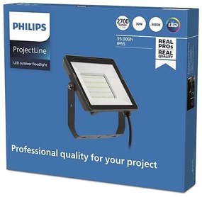 Philips - LED Kültéri reflektor PROJECTLINE LED/30W/230V IP65 3000K