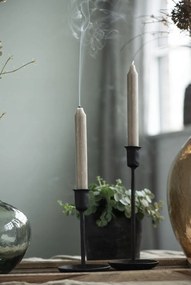 Gyertyatartó Fém Fekete Retro Kézzel Ib Laursen