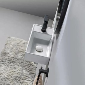 AREZZO design AUSTIN 40x22 bal oldali mini kézmosó AR-340A