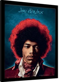 Keretezett poszter Jimi Hendrix - Both Sides of the Sky