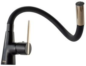 Konyhai csaptelep Rea ICON Black/Gold