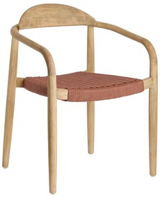 Glynis eukaliptusz kerti karfás szék - Kave Home