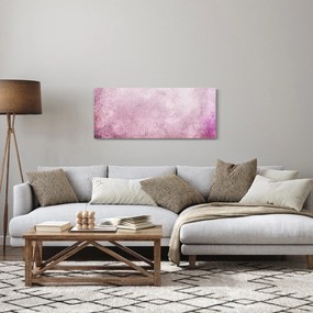 Kép - Mandala rózsaszín falon (120x50 cm)