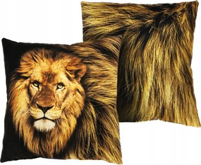 Oroszlános Párna Oroszlán 35x35 Ajándék alvó dekoráció