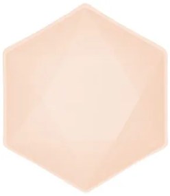 Barack Vert Decor hatszögletű mélytányér 6 db-os 15,8 cm