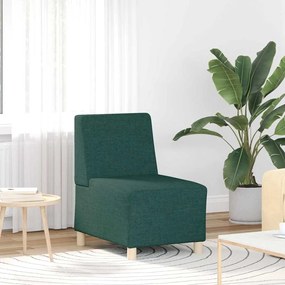 Karfa Nélküli Modularis Kanapé Egység 2 pcs Sötétzöld