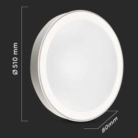 LED állítható mennyezeti lámpa LED/40W/230V 3000K/4000K/6500K + DO