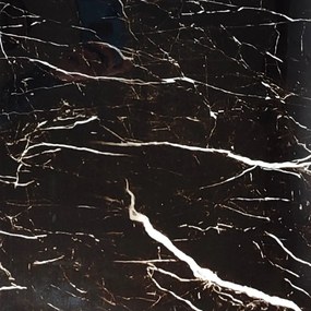 Fekete márványmintás öntapadós falpanel 30x60cm