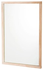 Fali tükör tömörfa kerettel 60x90 cm Lodur – Rowico