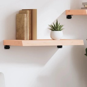 kezeletlen tömör tölgyfa fali polc 60x40x(2-6) cm