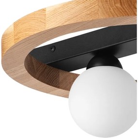 Spotlámpa OTIS 2xG9/5W/230V + 1xE27/15W/230V tölgy