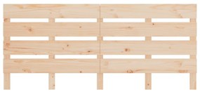 tömör fenyőfa fejtámla 135 x 3 x 80 cm