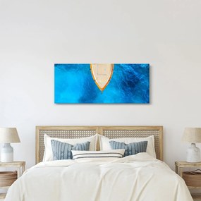 Kép - Nyári hajó (120x50 cm)