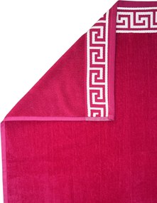 Poseidon magenta strandtörölköző
