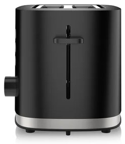 Niceboy ION Cruncher C3 - Kenyérpirító két lyukkal és pörkölővel 870W/230V fekete