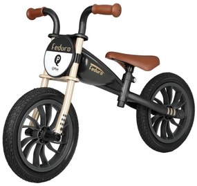 QPlay - Tolós bicikli FEDURO fekete/arany B90-black-golden