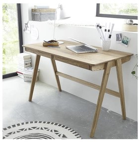 AMIRON tölgy íróasztal