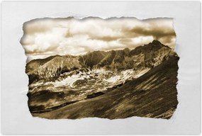 Poszterek 60x40 Tátra Lengyel hegyek Kilátás