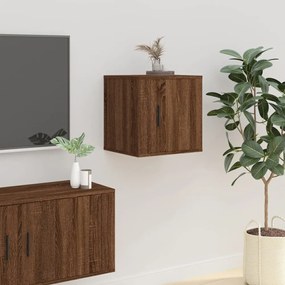 barna tölgy színű fali TV-szekrény 40x34,5x40 cm