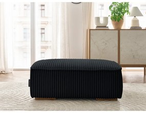 Fekete kordbársony lábtartó Chelsea – Bobochic Paris