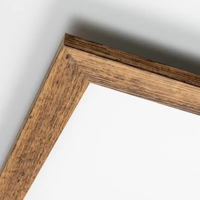 Brilagi - LED Mennyezeti lámpa SLIMFRAME WOOD LED/36W/230V 49,5x49,5 cm barna
