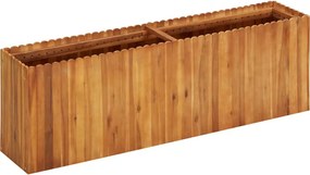 vidaXL tömör akácfa kerti magaságyás 150 x 30 x 50 cm