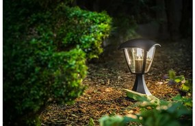 Lámpa Kerti lámpatest MARINA-P, E27, MAX. 20W, IP54, AC220-240V, 50-60Hz, oszlop 30 cm, fekete