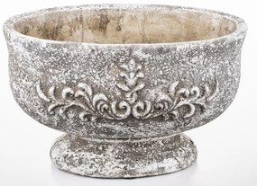 Cyrus design Kaspó cement szürke 18,5x30x18cm