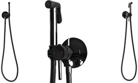 Bidé csap Lungo  Loop Black Metallic