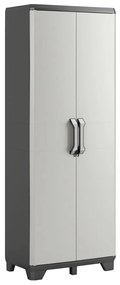 Keter Gear fekete és szürke tárolószekrény polcokkal 182 cm