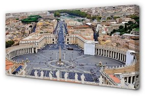 Canvas képek Róma Vatikán tér panoráma 120x60 cm