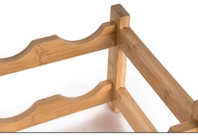 G21 Bambusz borosállvány, 8 palackos