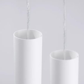 Sollux SL.1689 - Csillár zsinóron LAMI 3xGU10/10W/230V fehér