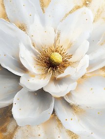 Vászonkép Canvas Természet Fehér Virág Magnólia Glamour 60x80